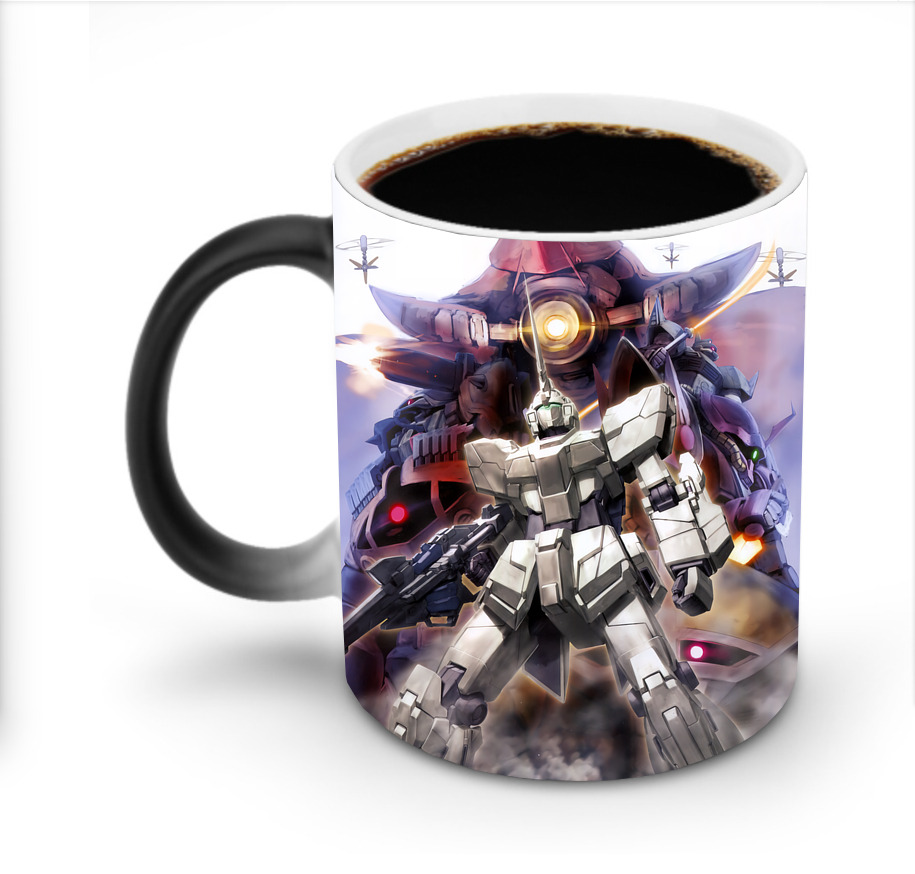 （画像用） 機動戦士ガンダム Mobile Suit Gundam 温度変色マグカップ