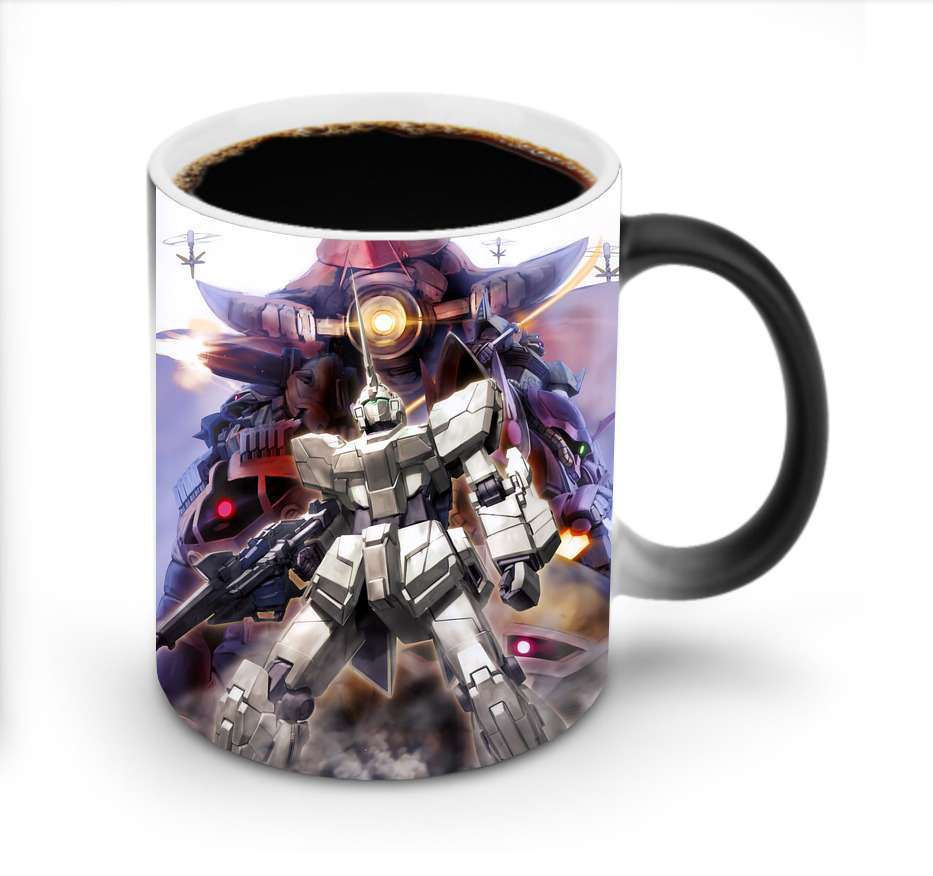 （画像用） 機動戦士ガンダム Mobile Suit Gundam 温度変色マグカップ