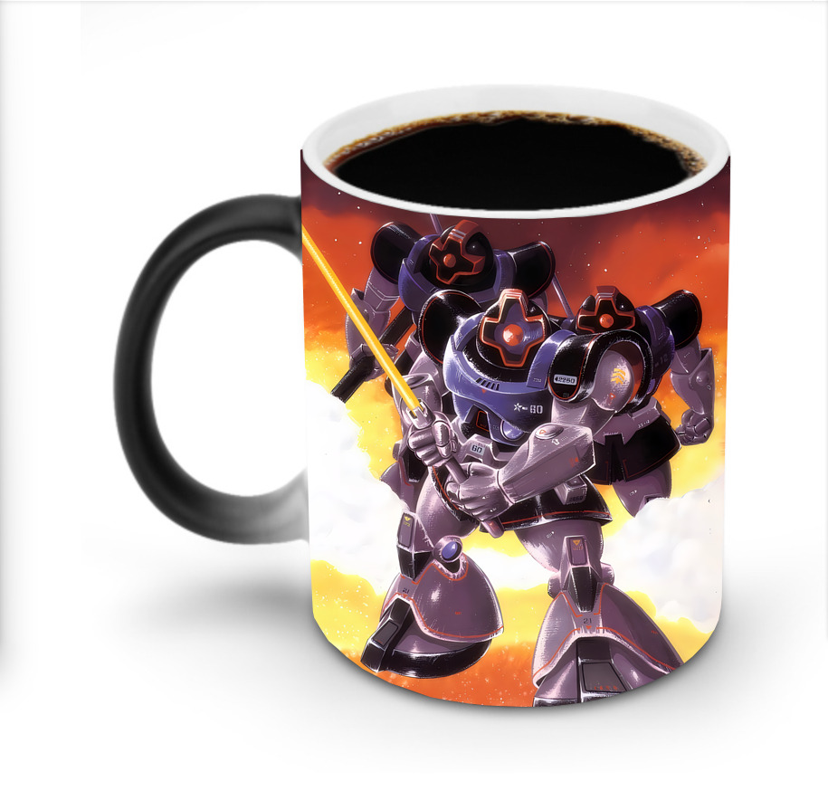 （画像用） 機動戦士ガンダム Mobile Suit Gundam 温度変色マグカップ