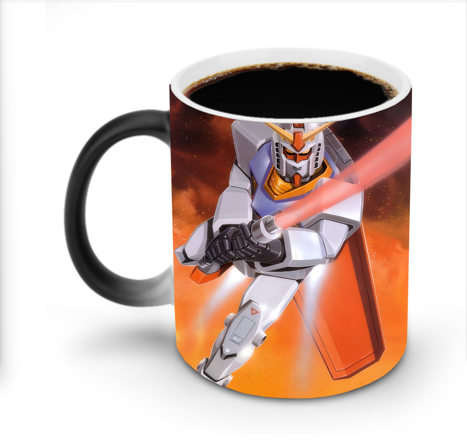 （画像用） 機動戦士ガンダム Mobile Suit Gundam 温度変色マグカップ