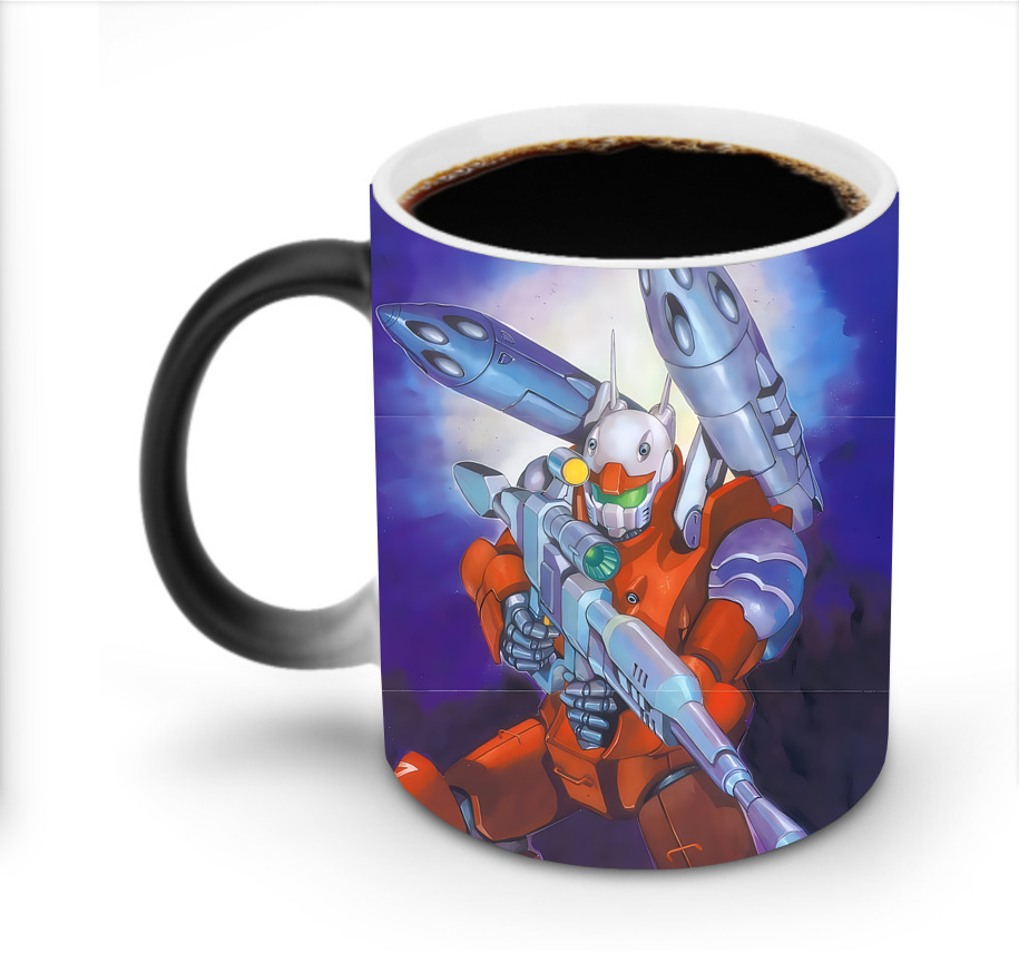 （画像用） 機動戦士ガンダム Mobile Suit Gundam 温度変色マグカップ