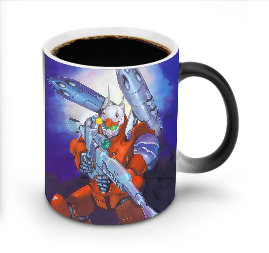 （画像用） 機動戦士ガンダム Mobile Suit Gundam 温度変色マグカップ