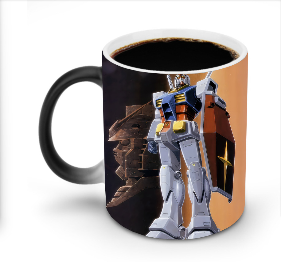 （画像用） 機動戦士ガンダム Mobile Suit Gundam 温度変色マグカップ
