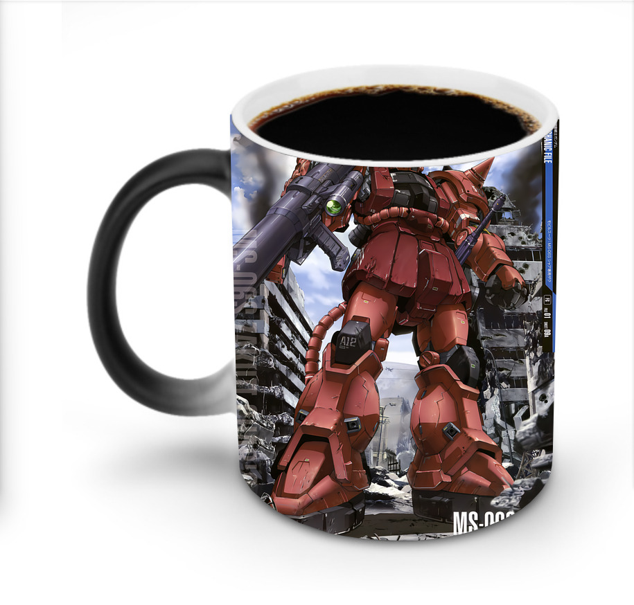 （画像用） 機動戦士ガンダム Mobile Suit Gundam 温度変色マグカップ