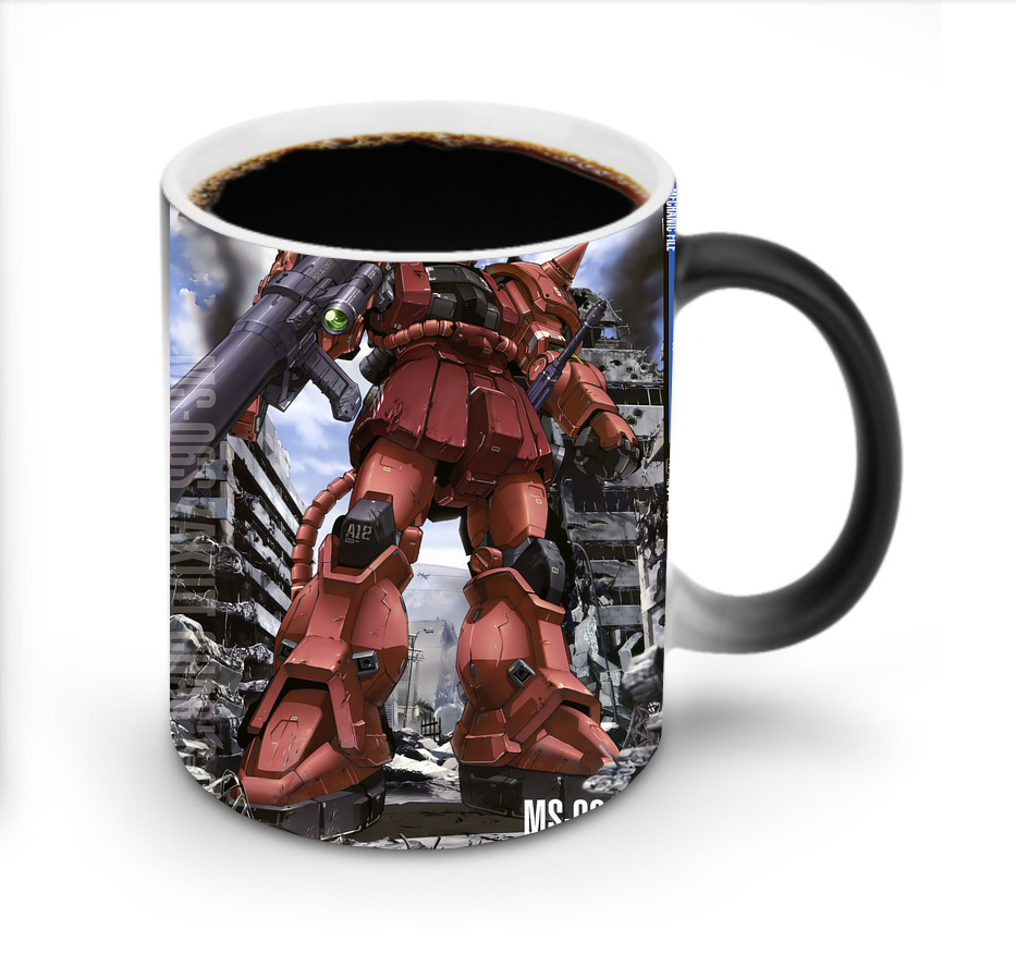 （画像用） 機動戦士ガンダム Mobile Suit Gundam 温度変色マグカップ