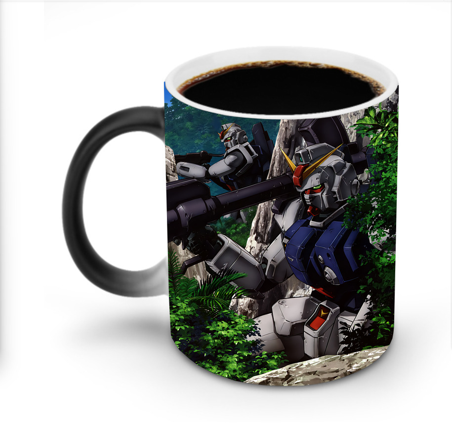 （画像用） 機動戦士ガンダム Mobile Suit Gundam 温度変色マグカップ