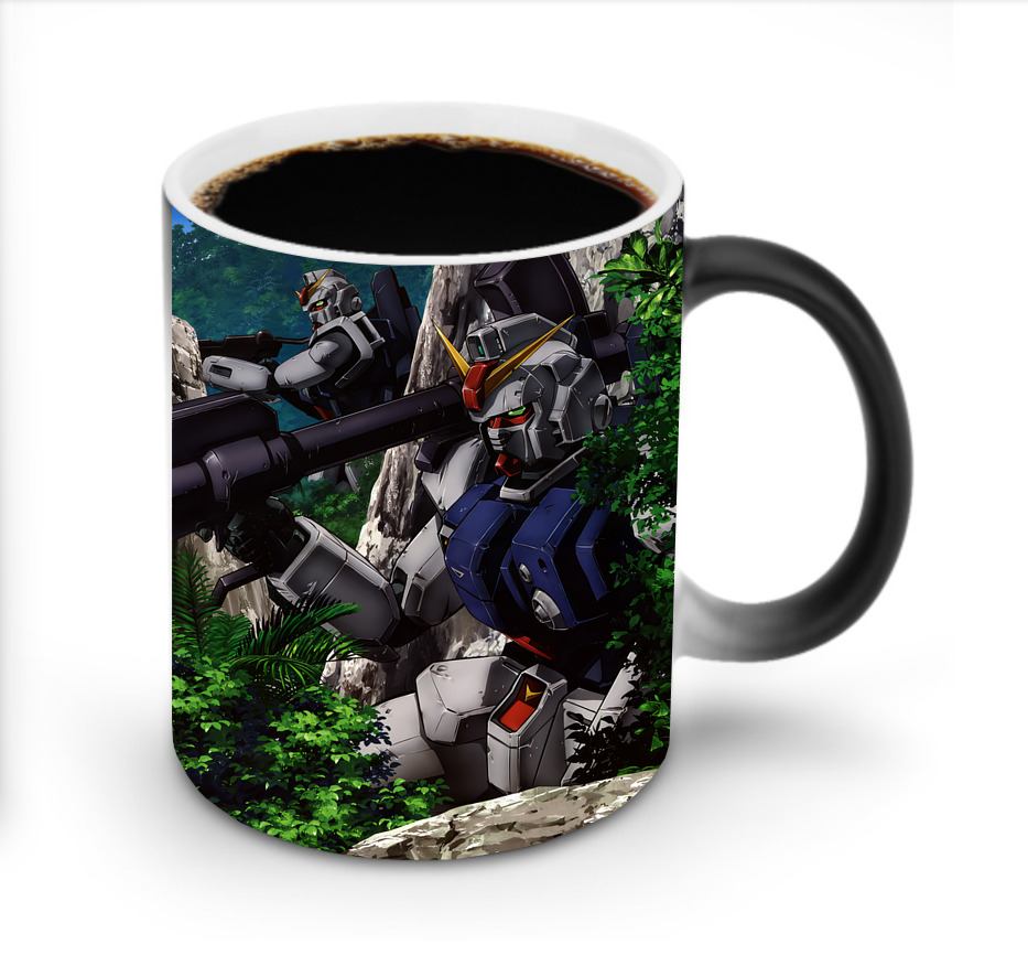 （画像用） 機動戦士ガンダム Mobile Suit Gundam 温度変色マグカップ