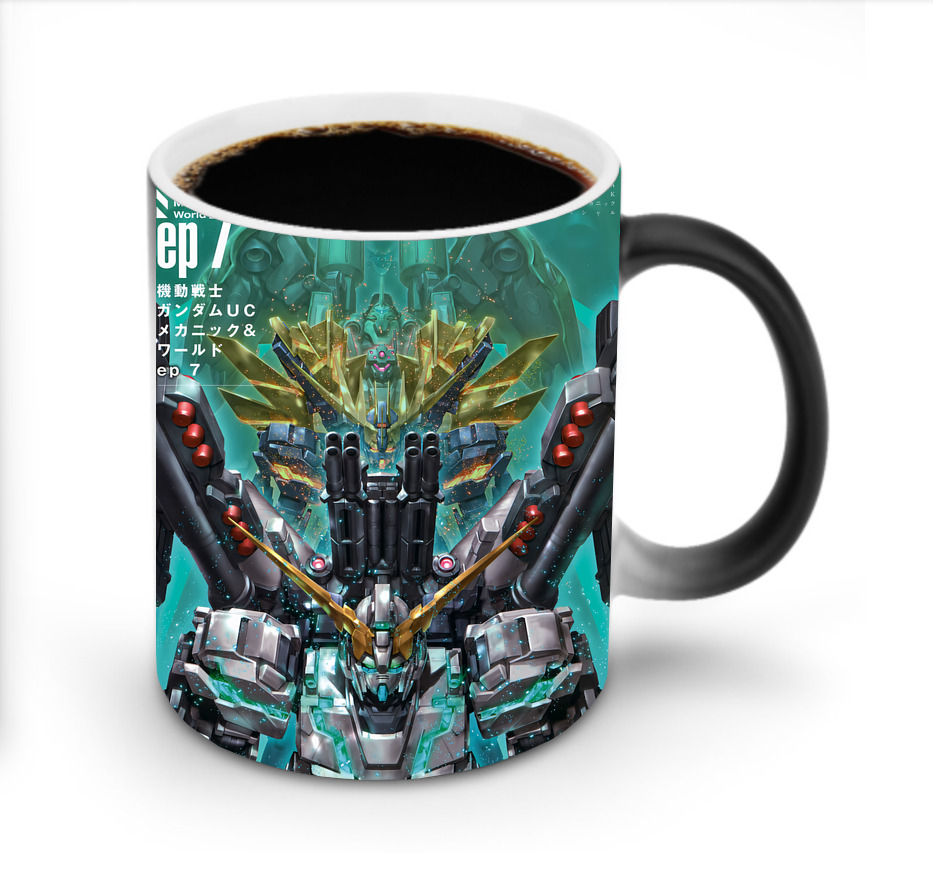 （画像用） 機動戦士ガンダム Mobile Suit Gundam 温度変色マグカップ