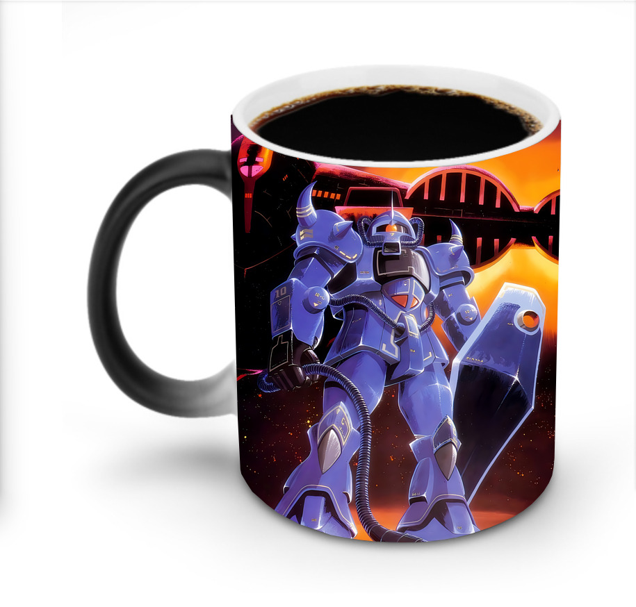 （画像用） 機動戦士ガンダム Mobile Suit Gundam 温度変色マグカップ