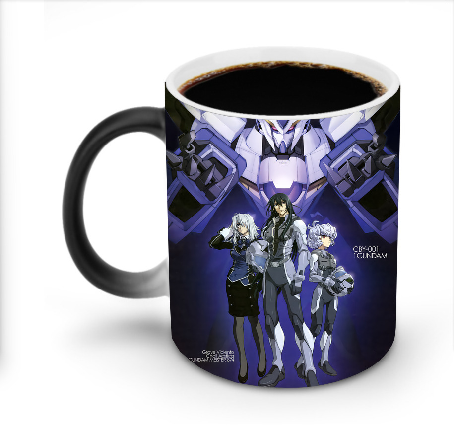（画像用） 機動戦士ガンダム Mobile Suit Gundam 温度変色マグカップ