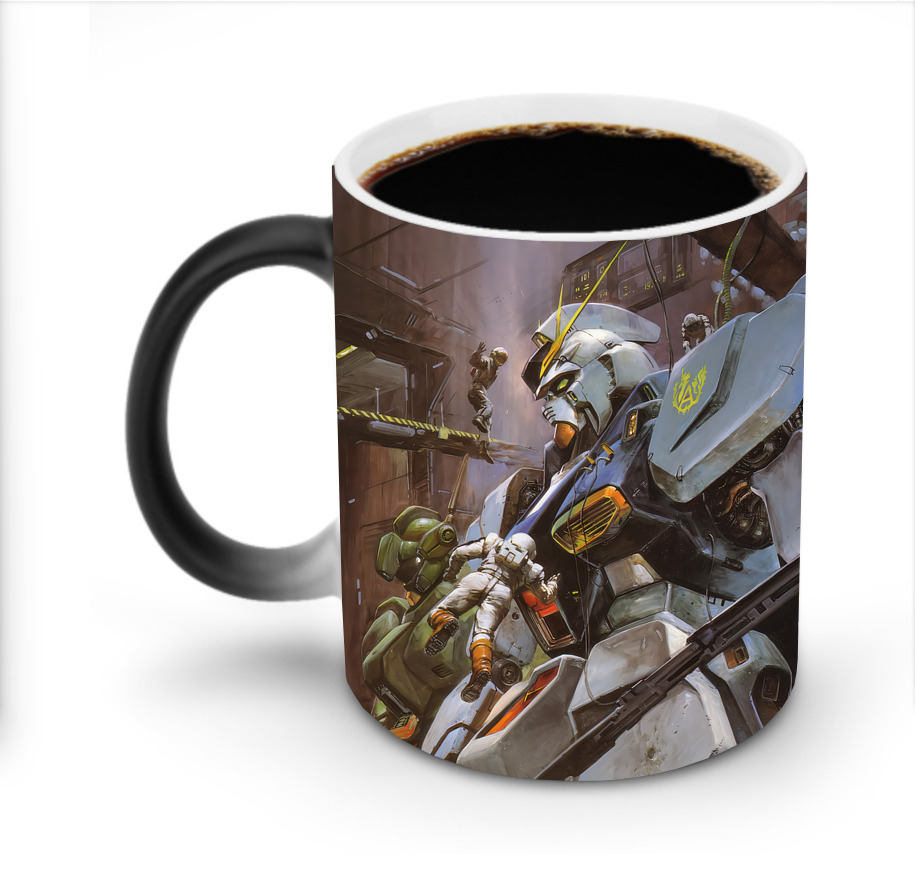 （画像用） 機動戦士ガンダム Mobile Suit Gundam 温度変色マグカップ