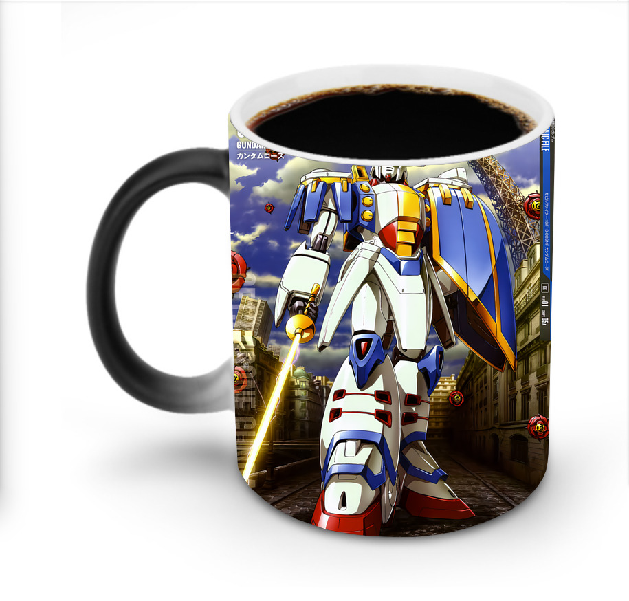 （画像用） 機動戦士ガンダム Mobile Suit Gundam 温度変色マグカップ