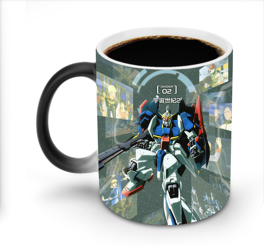 （画像用） 機動戦士ガンダム Mobile Suit Gundam 温度変色マグカップ