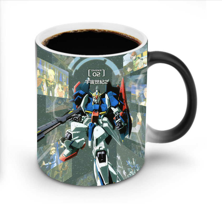 （画像用） 機動戦士ガンダム Mobile Suit Gundam 温度変色マグカップ