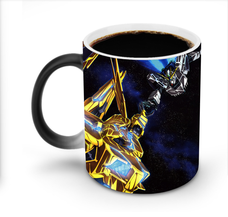 （画像用） 機動戦士ガンダム Mobile Suit Gundam 温度変色マグカップ