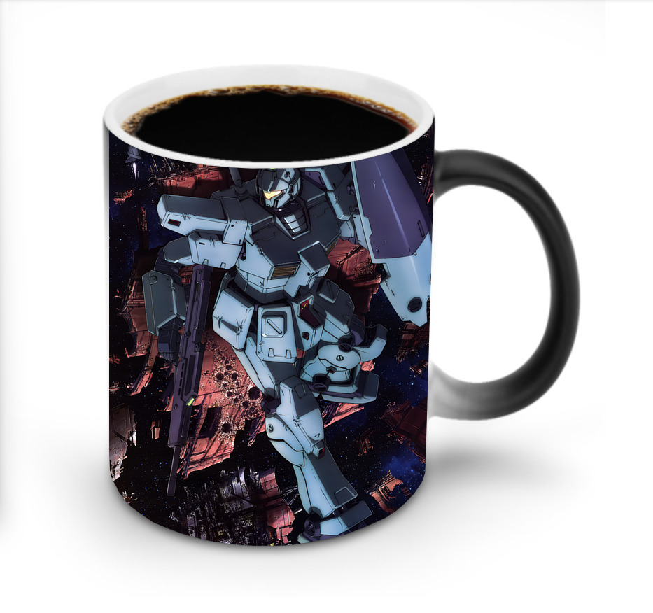 （画像用） 機動戦士ガンダム Mobile Suit Gundam 温度変色マグカップ