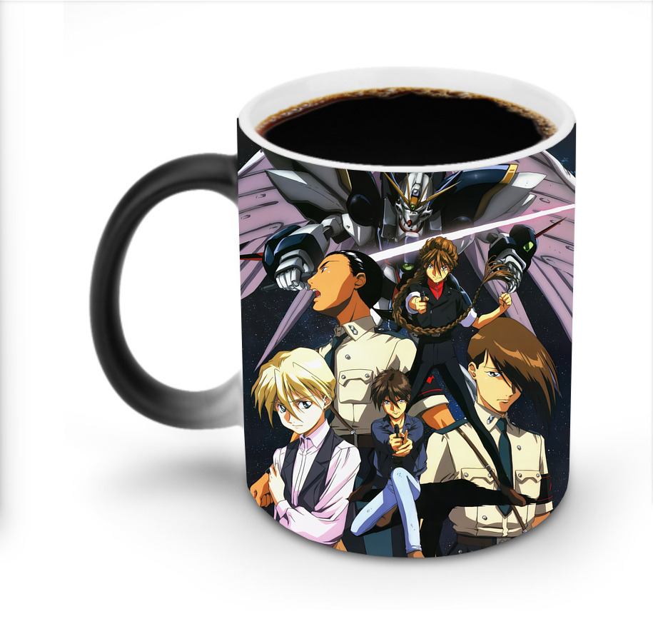 （画像用） 機動戦士ガンダム Mobile Suit Gundam 温度変色マグカップ