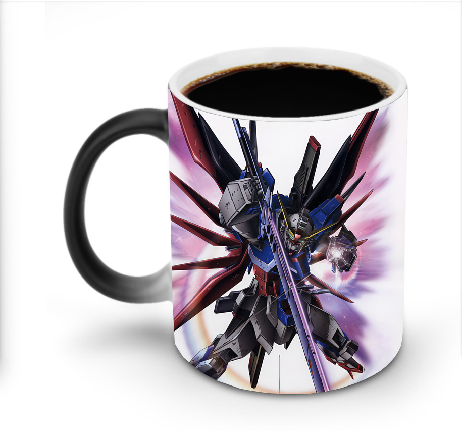（画像用） 機動戦士ガンダム Mobile Suit Gundam 温度変色マグカップ
