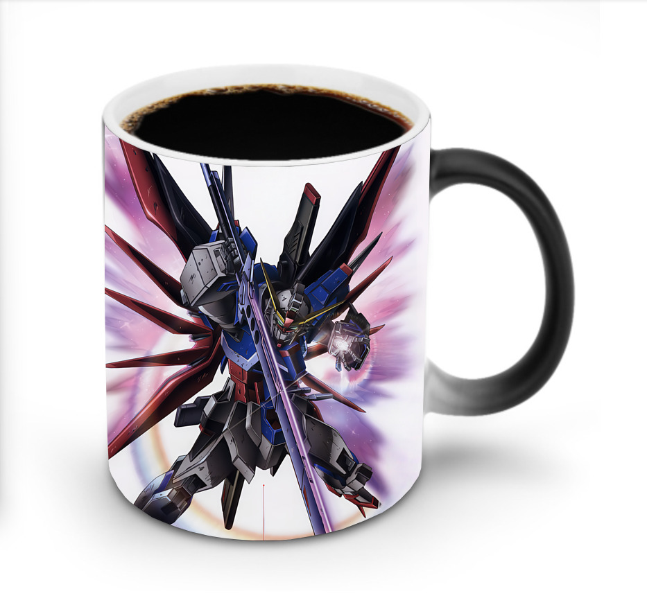 （画像用） 機動戦士ガンダム Mobile Suit Gundam 温度変色マグカップ