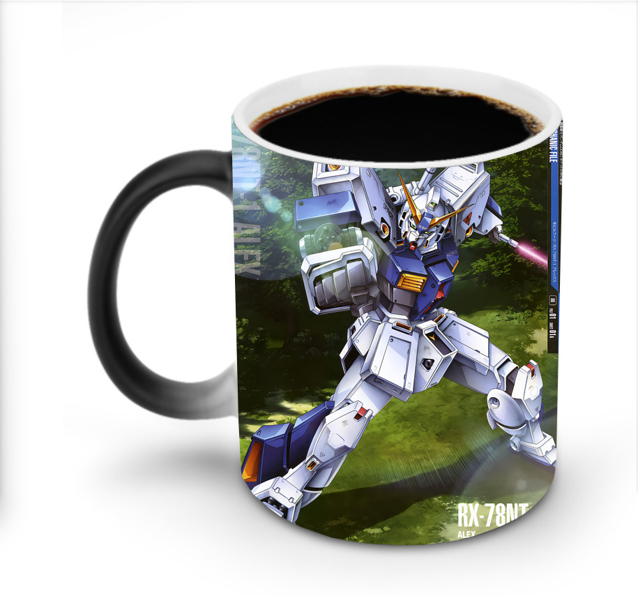 （画像用） 機動戦士ガンダム Mobile Suit Gundam 温度変色マグカップ