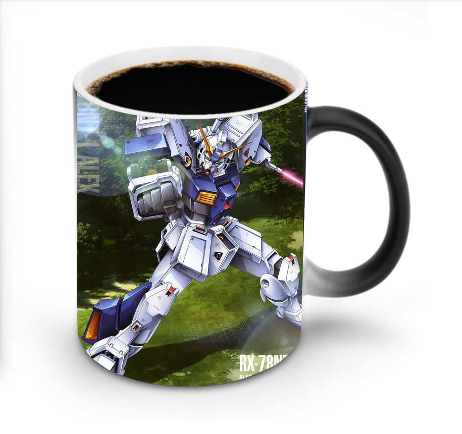 （画像用） 機動戦士ガンダム Mobile Suit Gundam 温度変色マグカップ