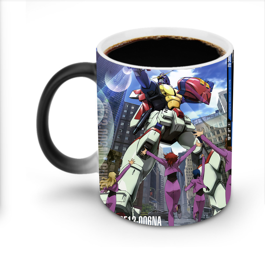（画像用） 機動戦士ガンダム Mobile Suit Gundam 温度変色マグカップ