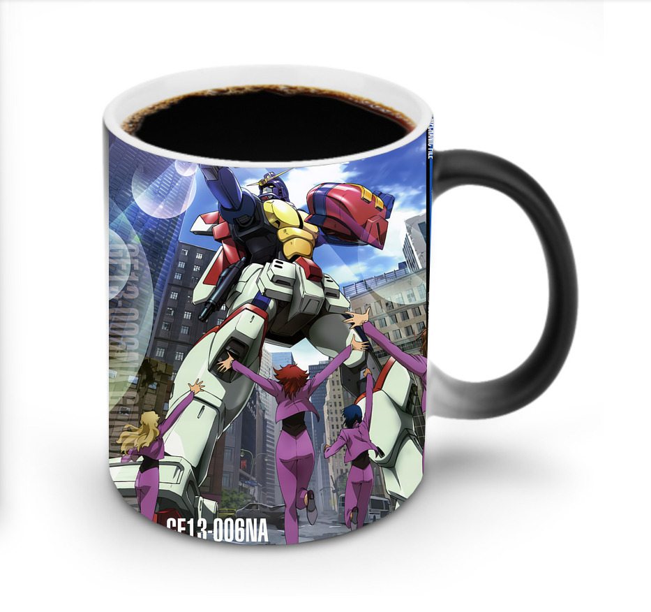 （画像用） 機動戦士ガンダム Mobile Suit Gundam 温度変色マグカップ