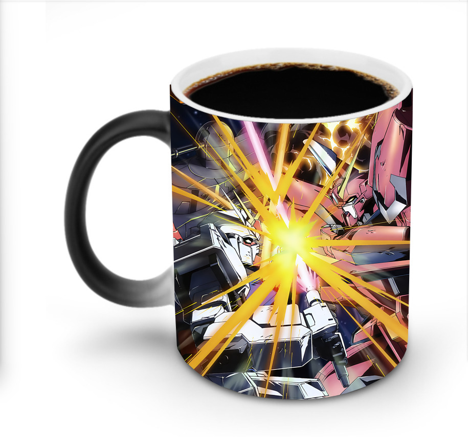 （画像用） 機動戦士ガンダム Mobile Suit Gundam 温度変色マグカップ