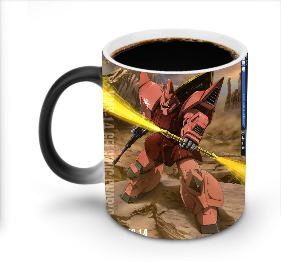 （画像用） 機動戦士ガンダム Mobile Suit Gundam 温度変色マグカップ