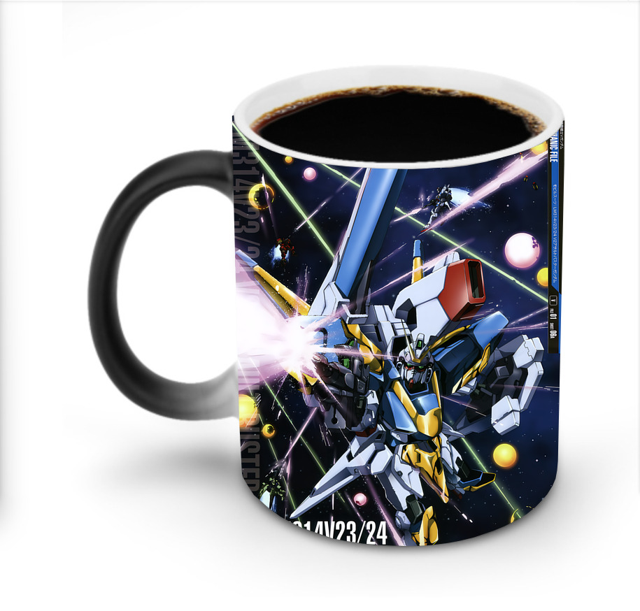 （画像用） 機動戦士ガンダム Mobile Suit Gundam 温度変色マグカップ