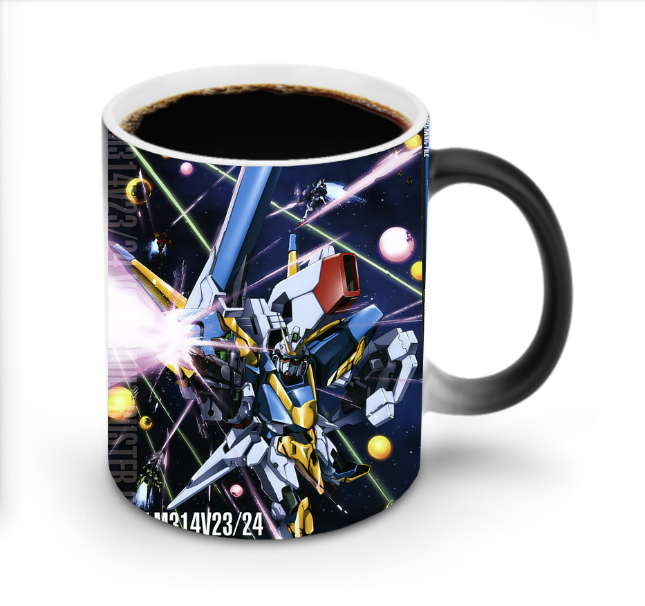 （画像用） 機動戦士ガンダム Mobile Suit Gundam 温度変色マグカップ