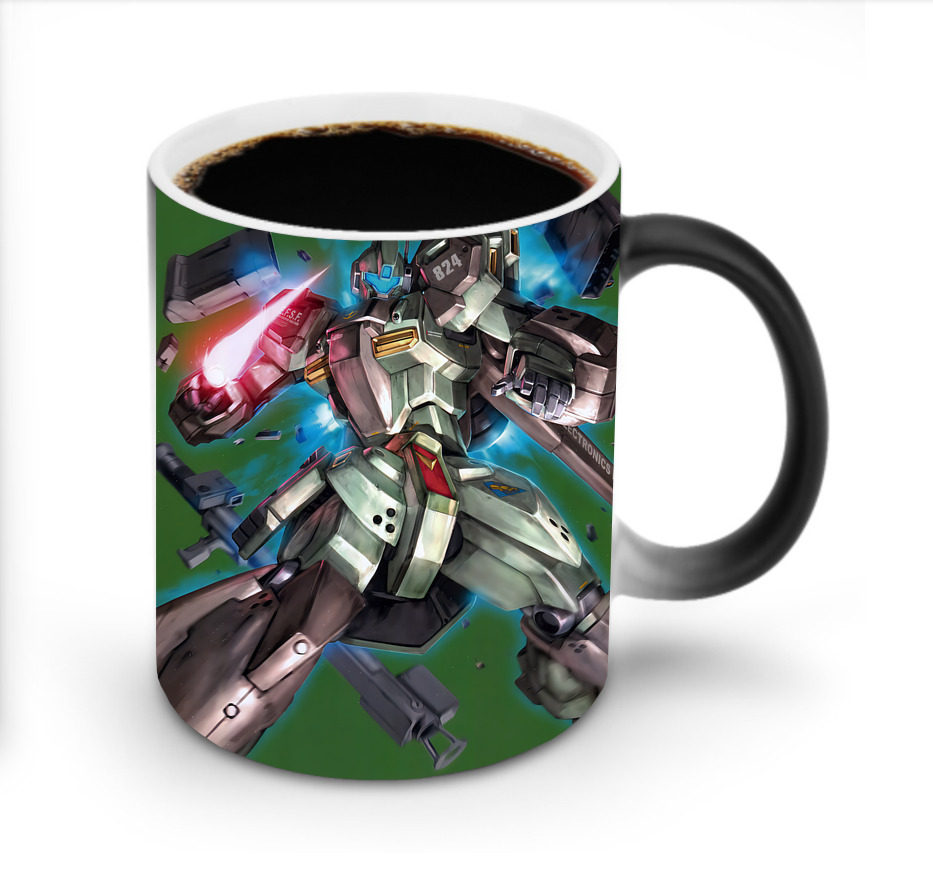 （画像用） 機動戦士ガンダム Mobile Suit Gundam 温度変色マグカップ