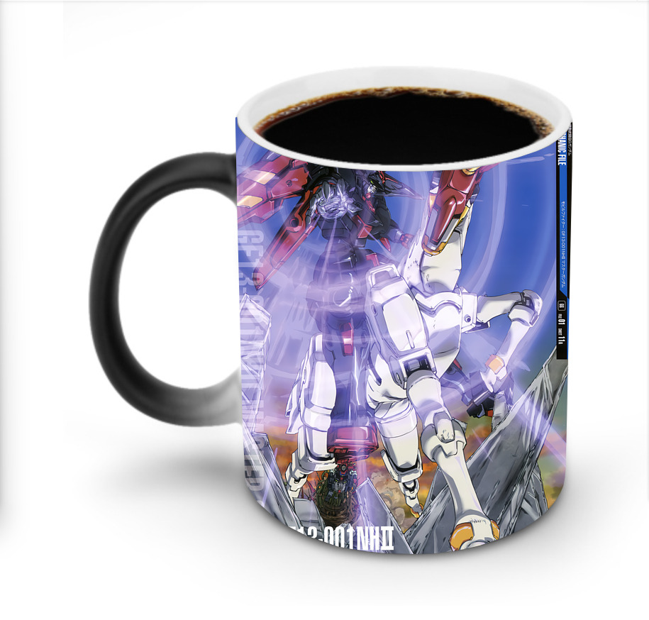 （画像用） 機動戦士ガンダム Mobile Suit Gundam 温度変色マグカップ