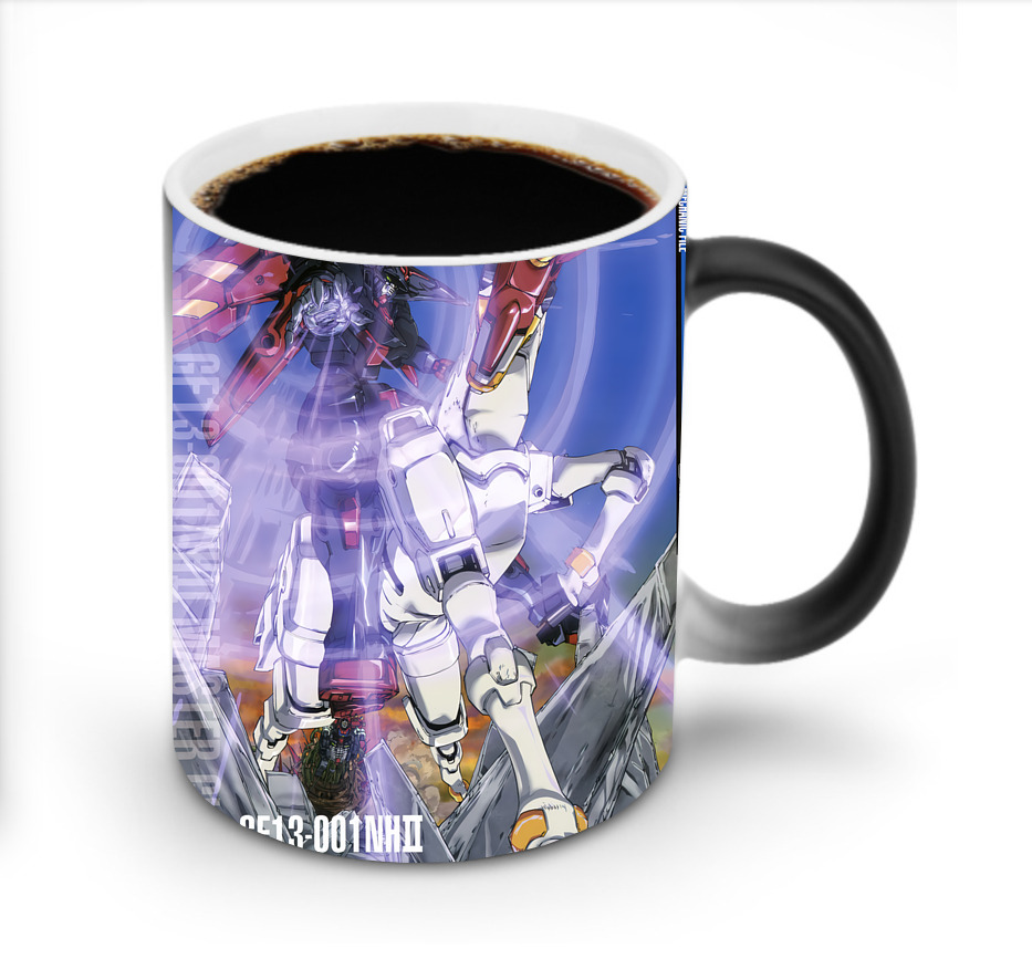 （画像用） 機動戦士ガンダム Mobile Suit Gundam 温度変色マグカップ
