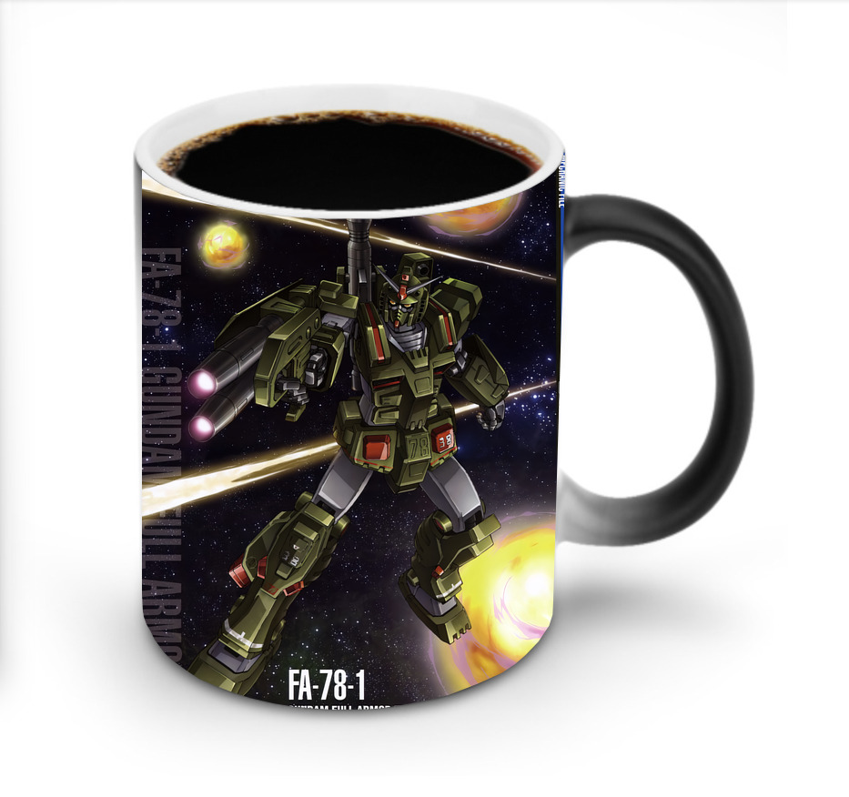 （画像用） 機動戦士ガンダム Mobile Suit Gundam 温度変色マグカップ