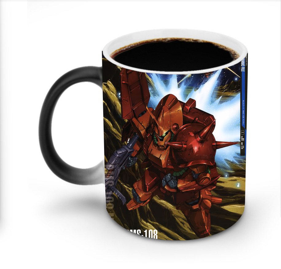 （画像用） 機動戦士ガンダム Mobile Suit Gundam 温度変色マグカップ