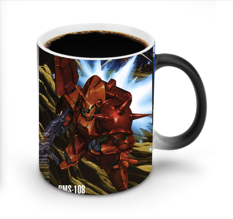 （画像用） 機動戦士ガンダム Mobile Suit Gundam 温度変色マグカップ