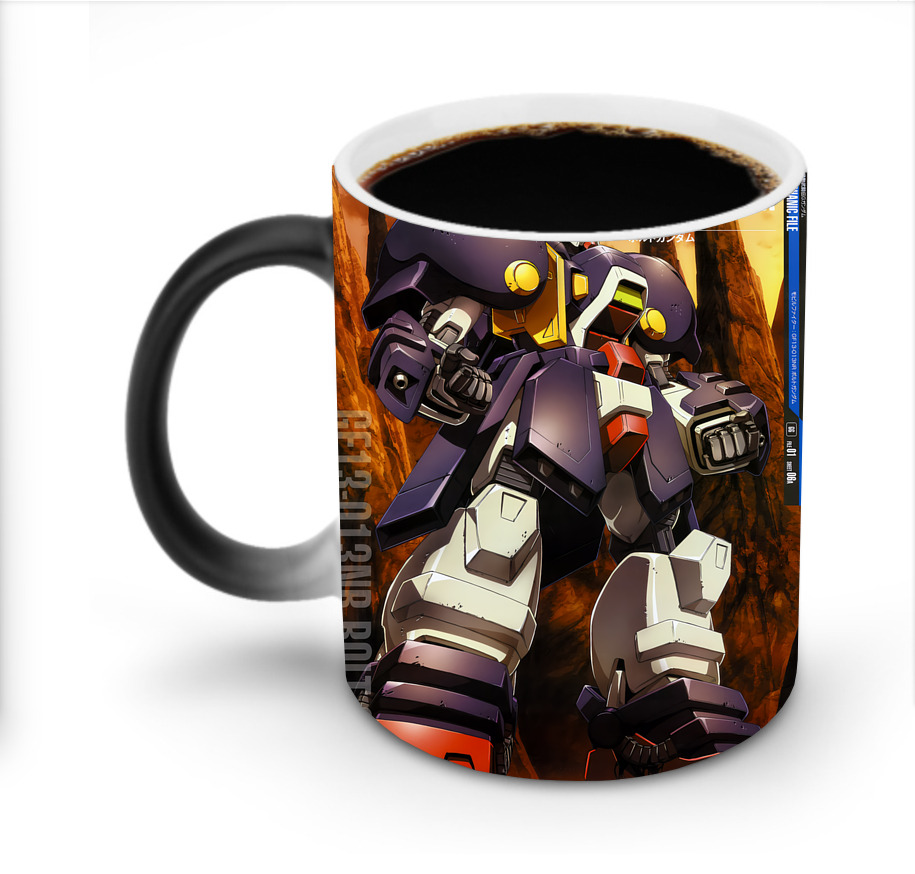 （画像用） 機動戦士ガンダム Mobile Suit Gundam 温度変色マグカップ