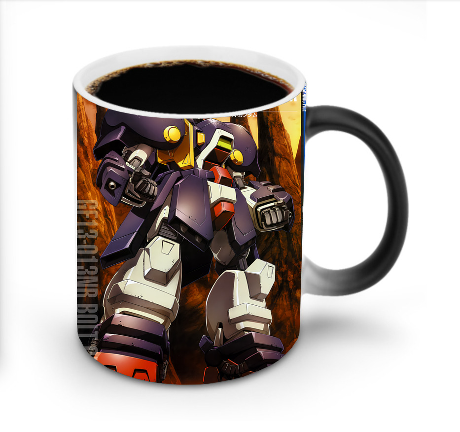 （画像用） 機動戦士ガンダム Mobile Suit Gundam 温度変色マグカップ