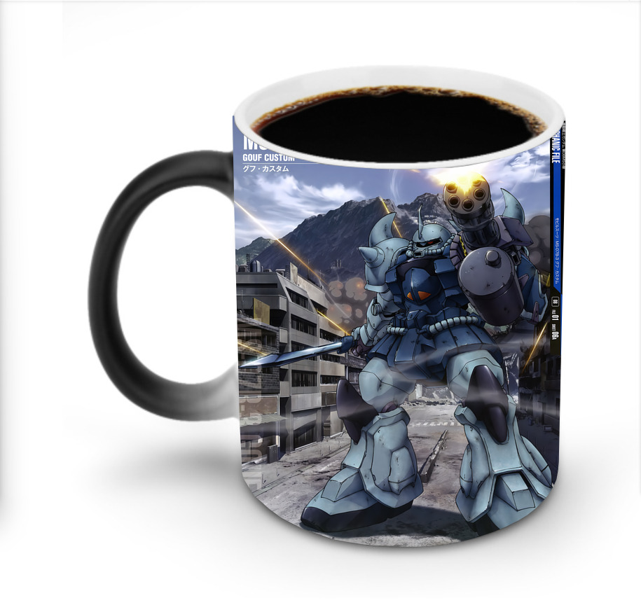 （画像用） 機動戦士ガンダム Mobile Suit Gundam 温度変色マグカップ