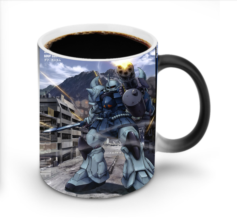 （画像用） 機動戦士ガンダム Mobile Suit Gundam 温度変色マグカップ