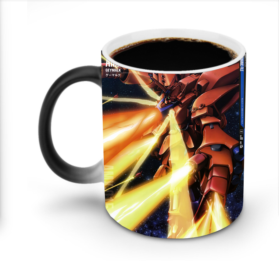 （画像用） 機動戦士ガンダム Mobile Suit Gundam 温度変色マグカップ