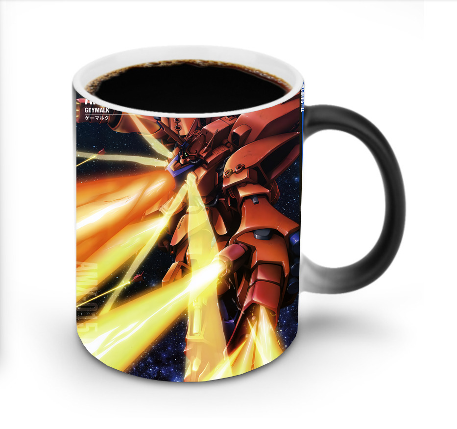 （画像用） 機動戦士ガンダム Mobile Suit Gundam 温度変色マグカップ