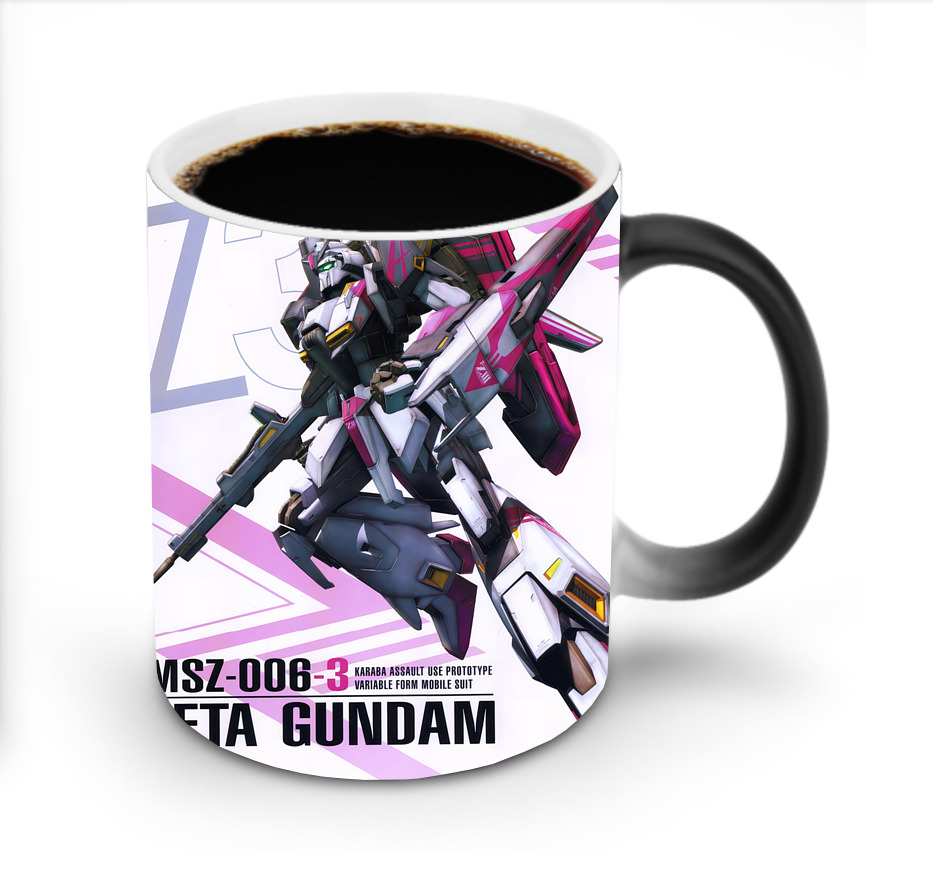 （画像用） 機動戦士ガンダム Mobile Suit Gundam 温度変色マグカップ