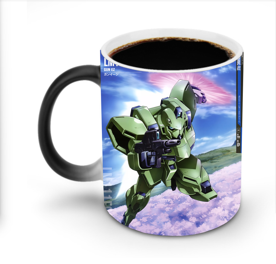 （画像用） 機動戦士ガンダム Mobile Suit Gundam 温度変色マグカップ