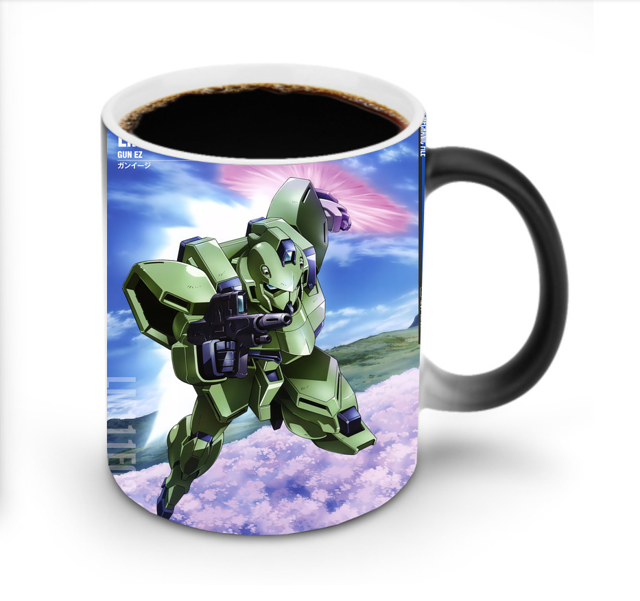 （画像用） 機動戦士ガンダム Mobile Suit Gundam 温度変色マグカップ