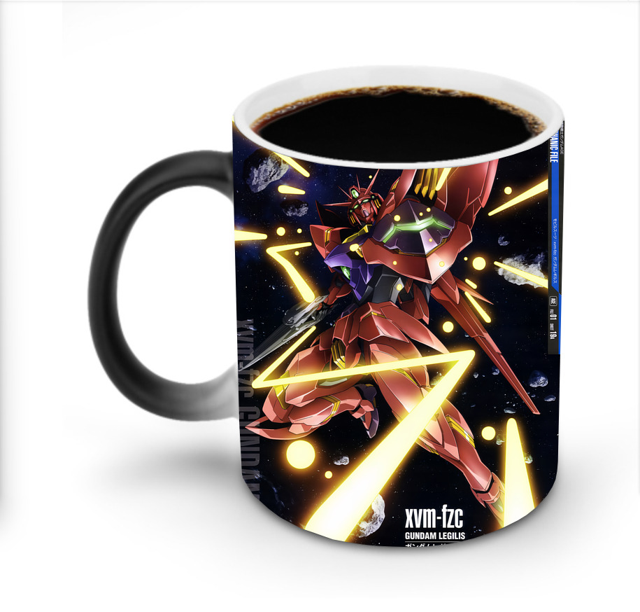 （画像用） 機動戦士ガンダム Mobile Suit Gundam 温度変色マグカップ
