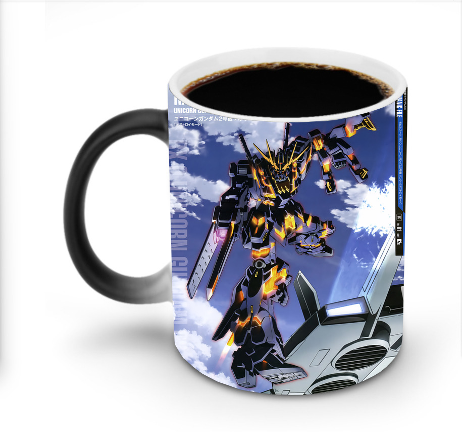 （画像用） 機動戦士ガンダム Mobile Suit Gundam 温度変色マグカップ