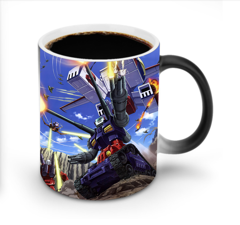 （画像用） 機動戦士ガンダム Mobile Suit Gundam 温度変色マグカップ