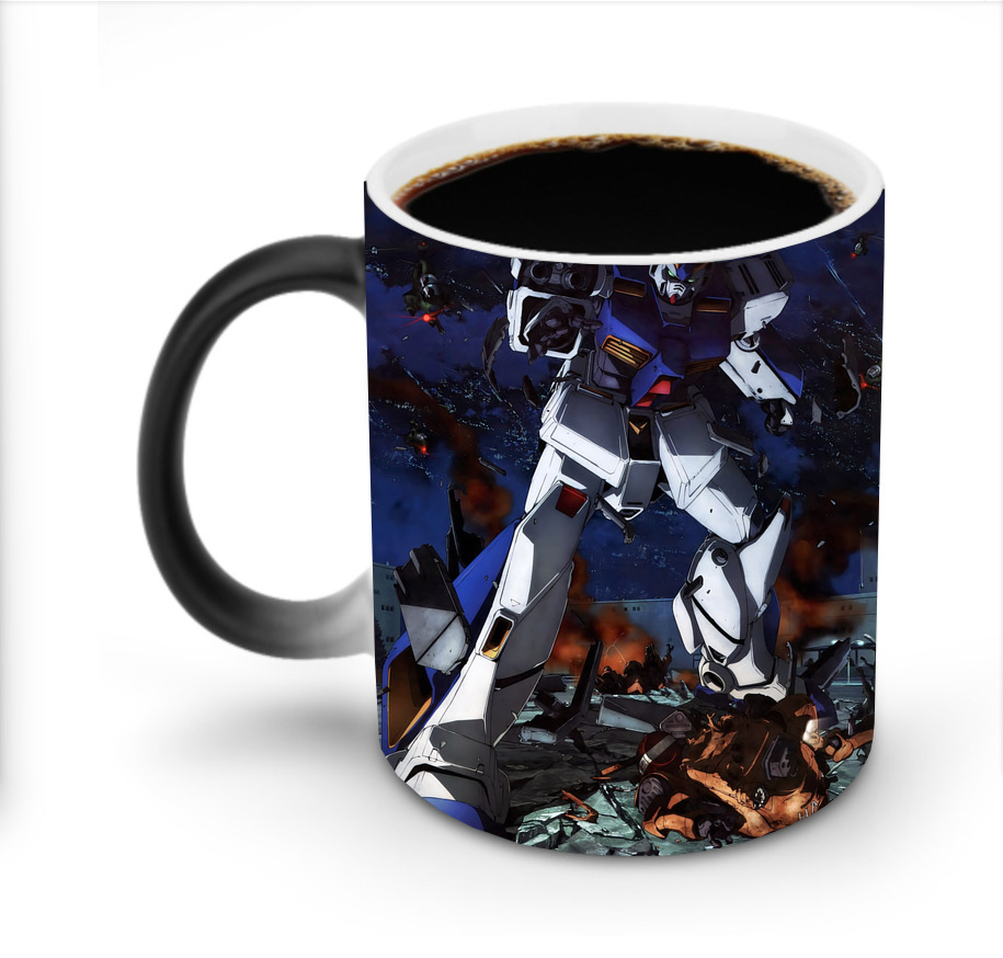 （画像用） 機動戦士ガンダム Mobile Suit Gundam 温度変色マグカップ